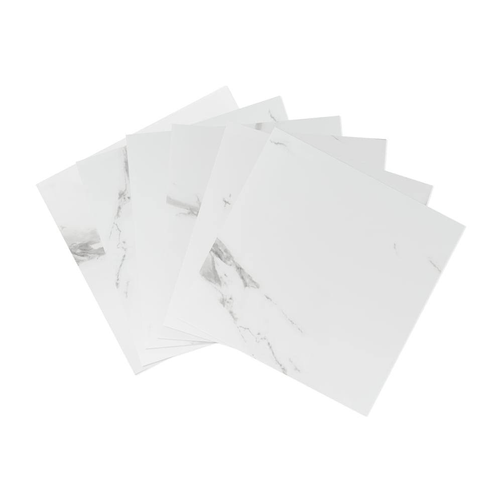 Изображение товара Плитка самоклеящаяся HOUSEHOLD 30x30 белая/серая