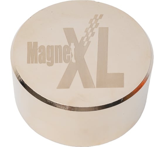 Изображение товара Мощный сильный бытовой неодимовый магнит Mag-proXL диск 60x30 мм, N52 D6030