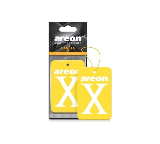Изображение товара Ароматизатор Areon X-VERSION YELLOW-Vanilla XV03
