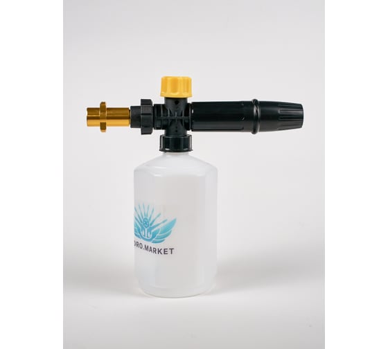 Изображение товара Пенная насадка пеногенератор с переходником для мойки Керхер К2-К5 700 мл пластик ООО ТД Гидромаркет GMA-Pm-Foam-LS3-p
