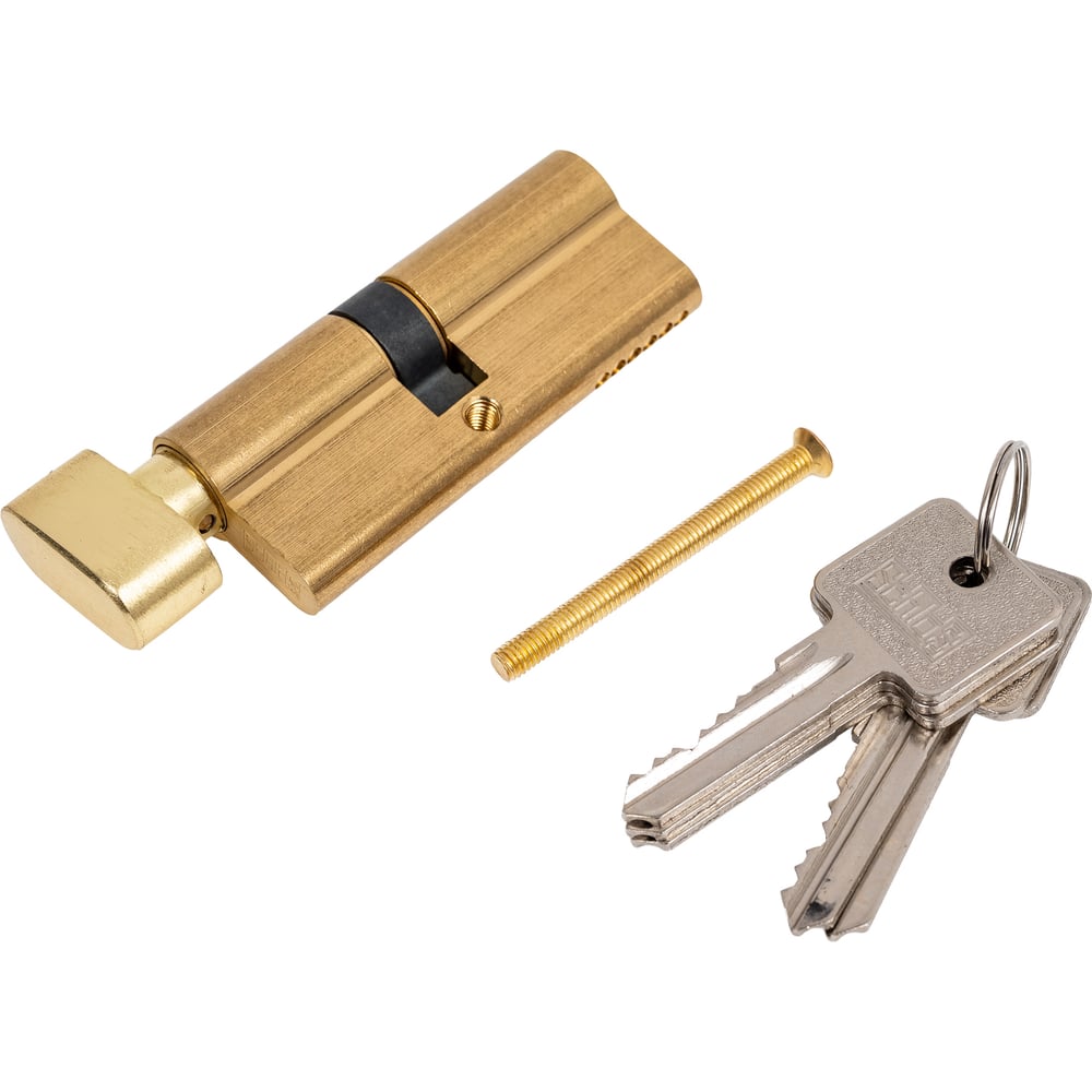 Изображение товара Цилиндровый механизм SCHLOSS 84024 латунный 75 мм золото