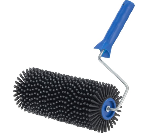 Изображение товара Игольчатый валик КЭС 300 мм, 105 мм, черный, с рукояткой 10300009