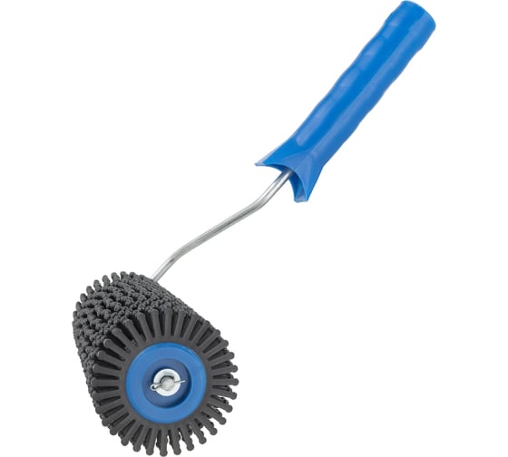 Изображение товара Игольчатый валик КЭС 200 мм, 72 мм, черный, с рукояткой 10300000