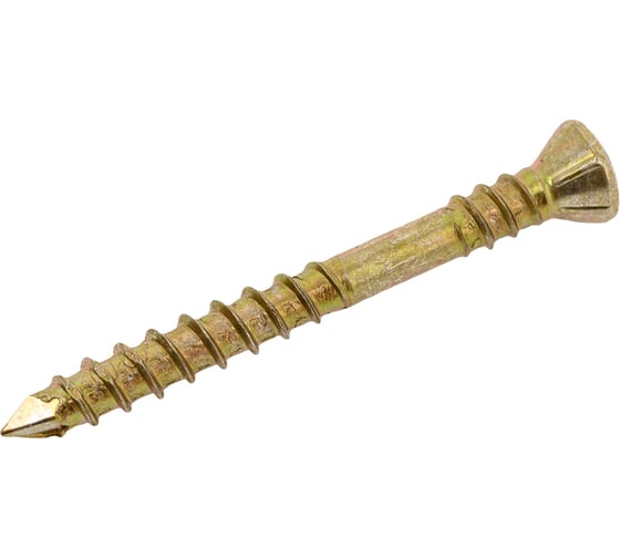 Изображение товара Саморез Гвозdeck Для пола Gwozdeck Потайной 3,0х30 Torx10 Упаковка 200шт 20413030YETXWG4