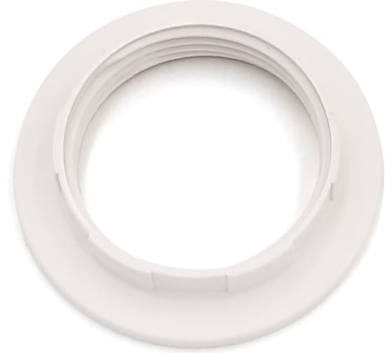 Изображение товара Кольцо крепежное к патрону ООО "ОПТИКОМ ЭЛЕКТРИК" Е27, цвет белый, 15 шт 2125.0227-15