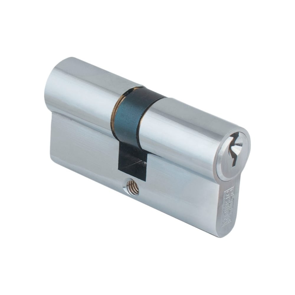 Изображение товара Цилиндровый механизм SCHLOSS 84001 латунный хром 30/30 мм высокого уровня безопасности