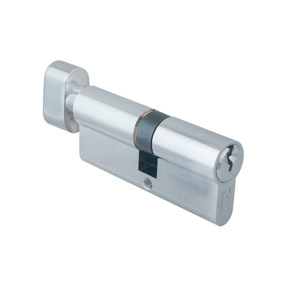 Изображение товара Цилиндровый механизм SCHLOSS 84003 латунный хром двухсторонний 60 мм