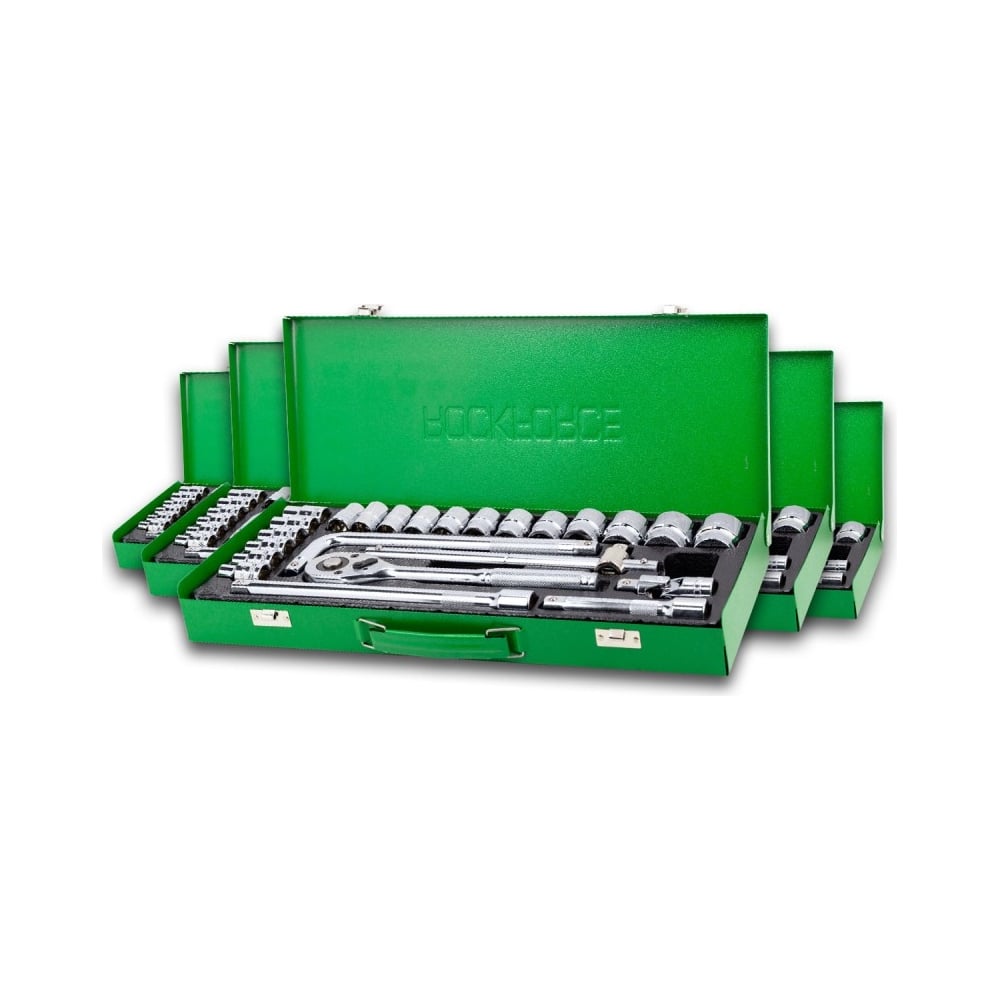 Изображение товара Набор инструментов Rockforce 24 предметов 1/2" ( 6гр) 5 комплектов RF-4245B-5 / 5 K-T /(58580)
