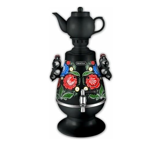 Изображение товара Самовар Centek 4.0 л, 2300 Вт, керамический заварник CT-0091 B