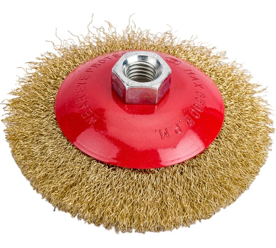 Изображение товара Щетка-крацовка тарелка 115 мм для УШМ РемоКолор 45-2-005