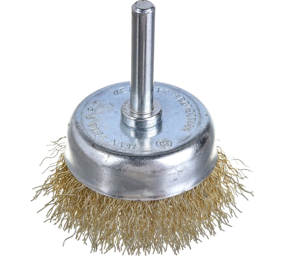 Изображение товара Щетка-крацовка со шпилькой для дрели РемоКолор 45-2-404