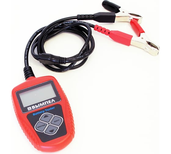 Изображение товара Тестер АКБ Вымпел ВА 101 для авто, 12в АКБ, русский язык 3126