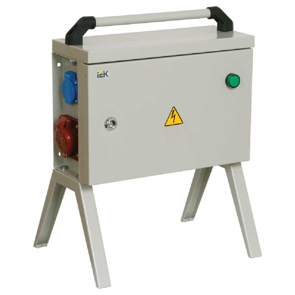 Изображение товара Переносной распределительный щит IEK РУСп-3x16 с 5 розетками