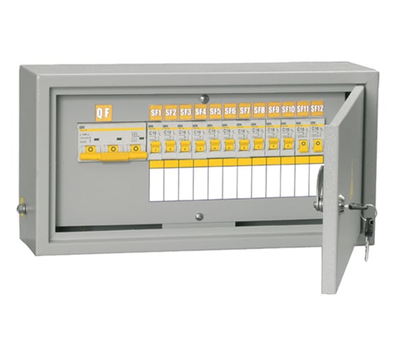 Изображение товара Щит IEK ОЩВ-3-63-12-0 ВВ63А, 12x16А, IP31, ИЭК MSM10-3N-12-31