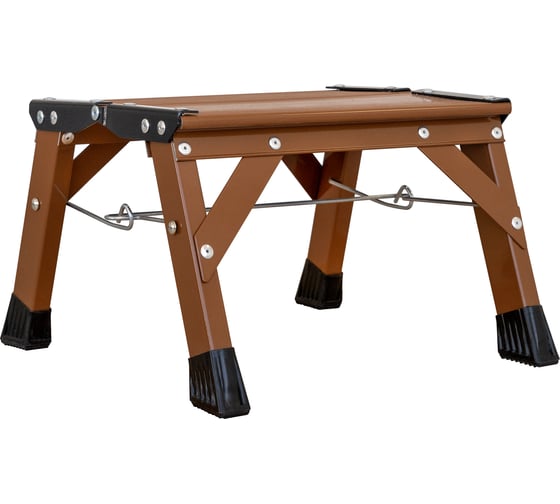 Изображение товара Универсальная подставка Новая Высота PRO складная алюминиевая NV с площадкой 350x260 мм, Max нагр. 180 кг, 2К башмаки, 2127201-051