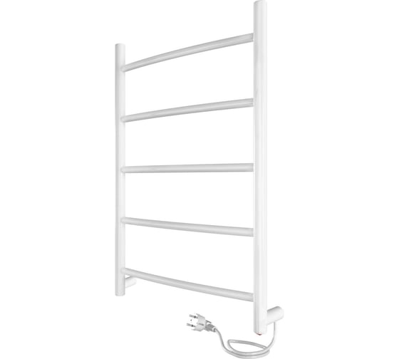 Изображение товара Полотенцесушитель INDIGO Arc electro 60/40 (скр.монтаж, унив.подкл.R/L, белый матовый) LCAE60-40WMR