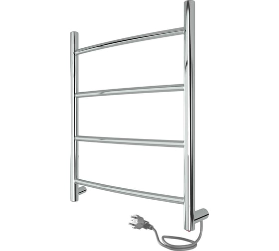 Изображение товара Полотенцесушитель INDIGO Arc electro 50/50, (скр.монтаж, унив.подкл.R/L, полиров.) LCAE50-50R