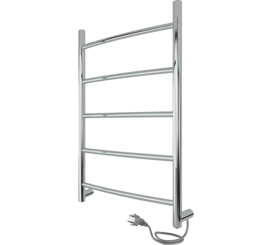 Изображение товара Полотенцесушитель INDIGO Arc electro 60/40 (скр.монтаж, унив.подкл.R/L, полиров.) LCAE60-40R