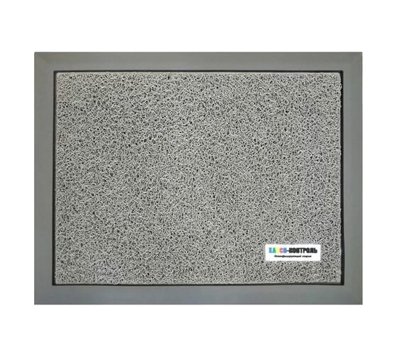 Изображение товара Коврик дезинфекционный ОФИСМАГ Дезковрик Хассп-контроль 90x120 см, толщина 1,8 см, серый 608461