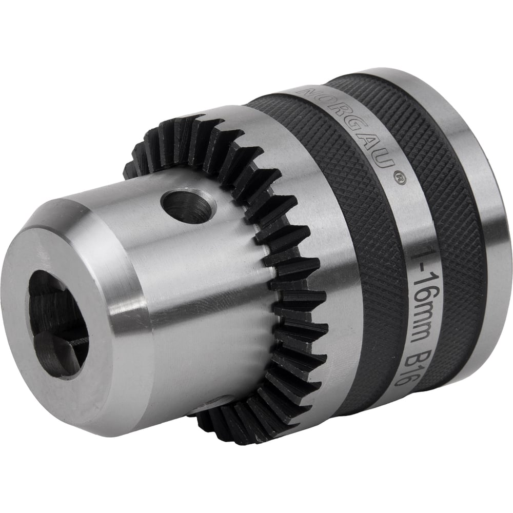 Изображение товара Патрон сверлильный B16 NORGAU 3-16 мм для дрелей и станков