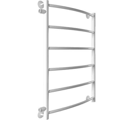 Изображение товара Полотенцесушитель INDIGO Arc 1" - 1/2 70/40, м/о 60 см, боковое подключение К-2, белый матовый LASW70-40WM-б/п-60