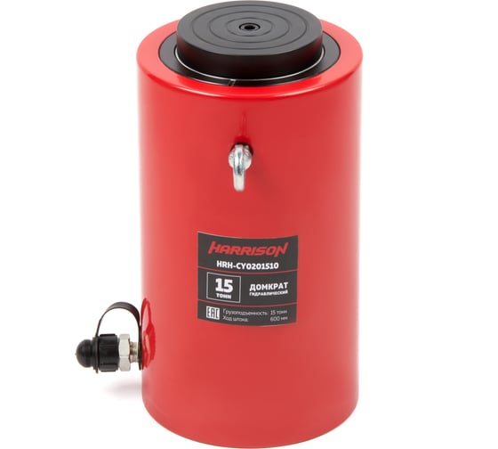 Изображение товара Гидравлический цилиндр Harrison (домкрат) однополостной телескопический (многоступенчатый) 15 тонн HRH-CY0201510