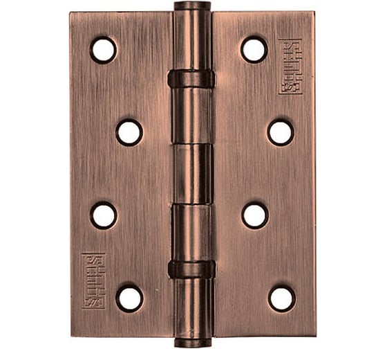 Изображение товара Петля универсальная SCHLOSS 21012 2ВВ, медь, 100x75x2,5 мм, 2 шт. (10/40) тов-139720