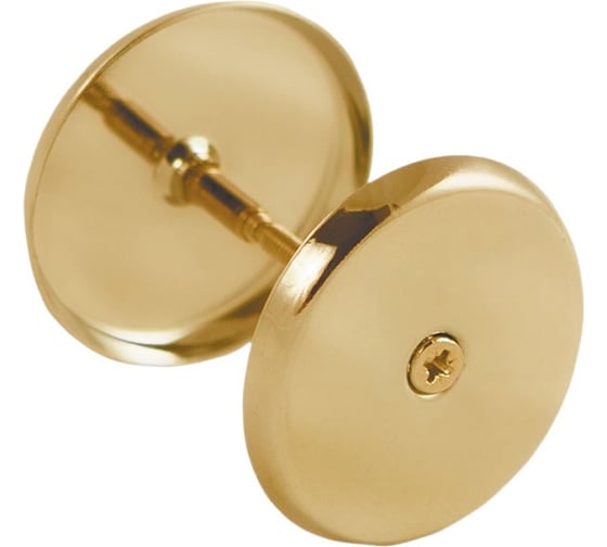 Изображение товара Щиток глухой SCHLOSS 02005 золото, 50 мм (25/250) тов-123602