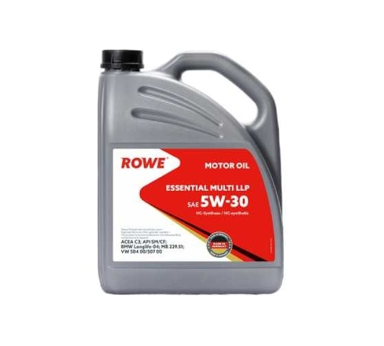 Изображение товара Моторное масло для легкового транспорта Rowe ESSENTIAL MULTI LLP SAE 5W-30 20238-453-2A