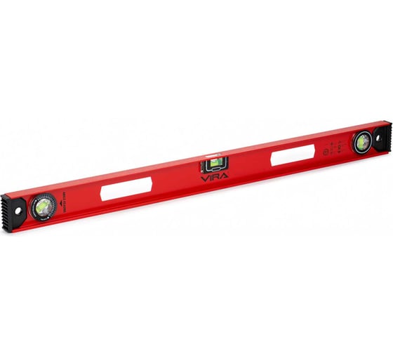 Изображение товара Магнитный уровень VIRA 3 глазка, 800 мм 100254