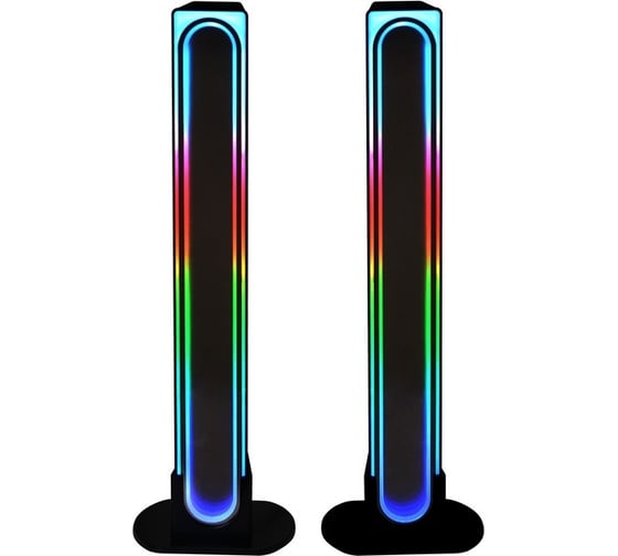 Изображение товара Декоративный светильник ROCKETSOCKET 3D Tunnel Light с пультом ДУ, 5.0Вт, RGBIC цвета, 15 режимов черный RS-200C