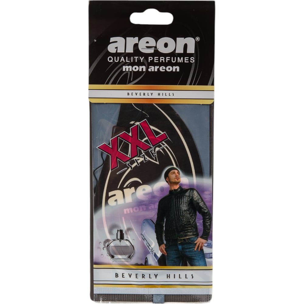 Изображение товара AREON MON XXL BEVERLY MAX05 автомобильный ароматизатор сухой на зеркало фруктово цветочный