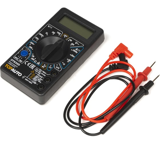 Изображение товара Цифровой мультиметр TopAuto DT830D