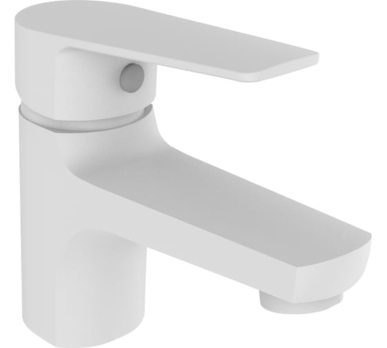 Изображение товара Смеситель для раковины ORANGE Loop белый M26-021w