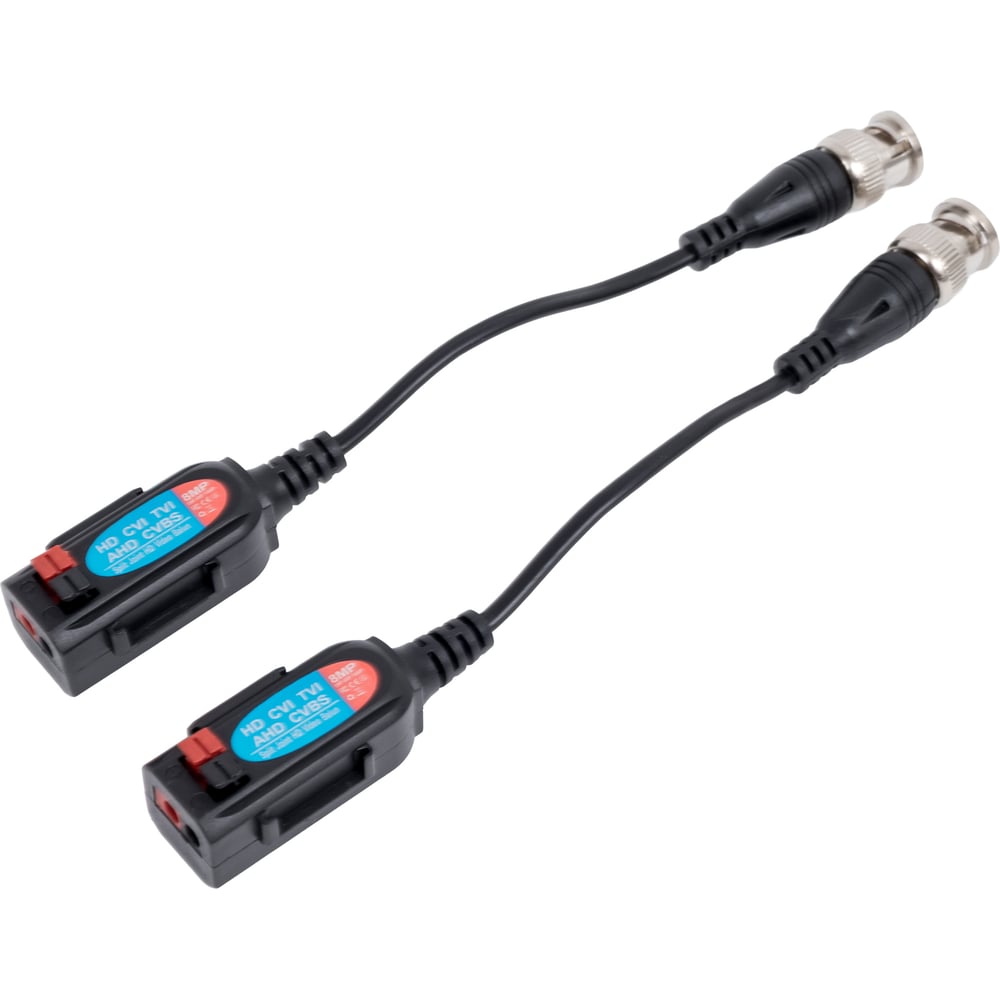 Изображение товара Одноканальный пассивный приемо передатчик Amatek AV T8TC для видеонаблюдения 2 шт