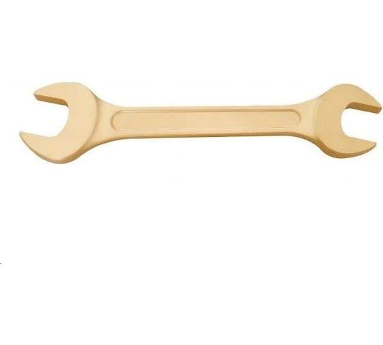 Изображение товара Двусторонний рожковый гаечный ключ HORTZ 17x19 мм, искробезопасный сплав AlCu 1095229