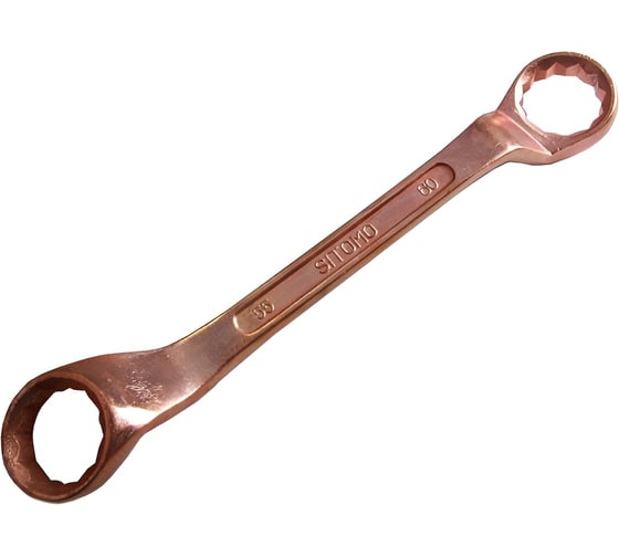 Изображение товара Накидной двусторонний ключ SITOMO 65x70 мм, омедненный 176425