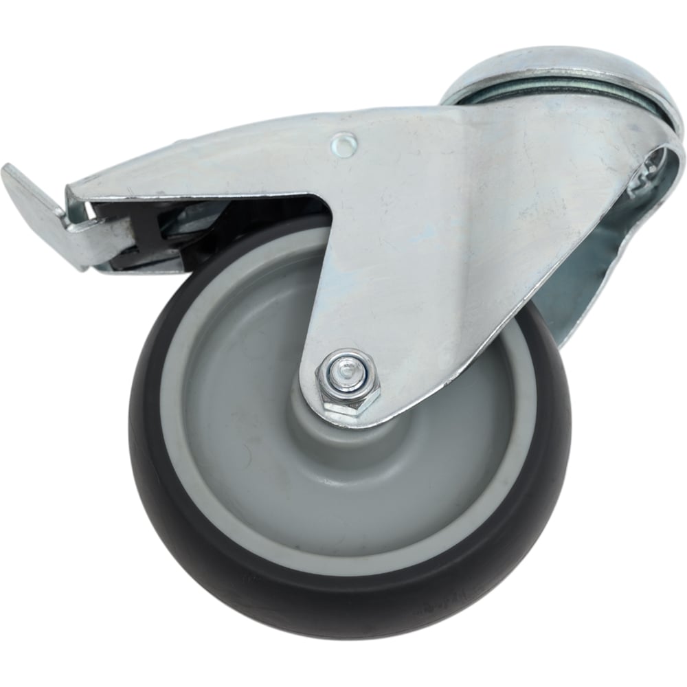 Изображение товара Колесная опора под болт с тормозом Inford модели E15 TPPJ 100 HB3