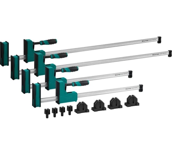 Изображение товара Набор корпусных струбцин и принадлежностей KRAFTOOL Grand set-12 12 предметов 32240-H12