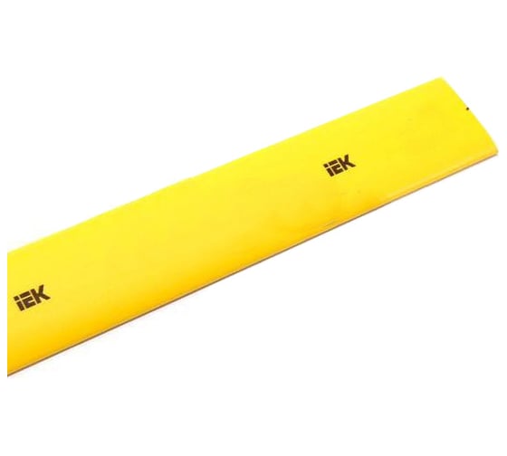Изображение товара Термоусадочная трубка IEK ТТУ 18/9 желтая, 100 м/упаковка, ИЭК UDRS-D18-100-K05