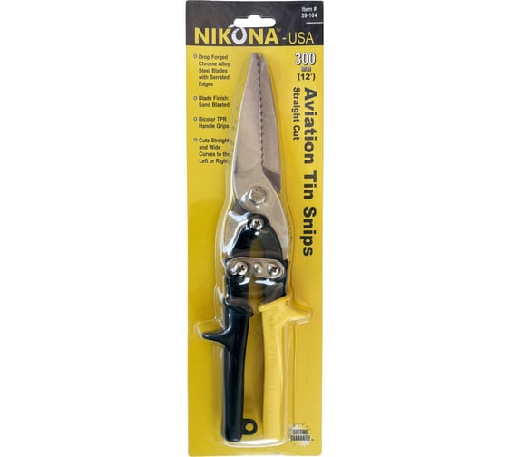 Изображение товара Ножницы по металлу NIKONA 300 мм, длинношейные 39-104