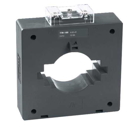 Изображение товара Трансформатор тока IEK ТТИ-100, 1600/5, класс 0.5, 15ВА ITT60-2-15-1600