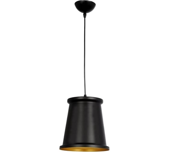 Изображение товара Подвес IMEX E27, цвет Черный/Золото, черный кабель PNL.003.200.01