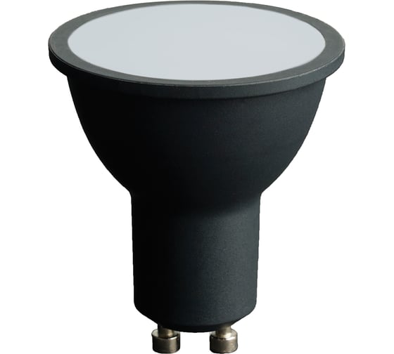 Изображение товара Лампа светодиодная FERON PRO LB-1608 GU10 8W 175-265V 4000K в черном корпусе, 48959