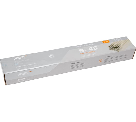 Изображение товара Сварочные электроды Е6013 S-46, 3.2х350 мм, 2.5 кг RSE УТ-00000086