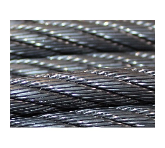 Изображение товара Канат стальной ПРОММЕТАЛЛ ф 11 мм. 50 м.пог /оцинкованный/ 2709