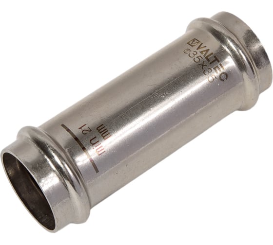 Изображение товара Надвижная муфта из нержавеющей стали VALTEC 35х35 VTi.904.I.003535