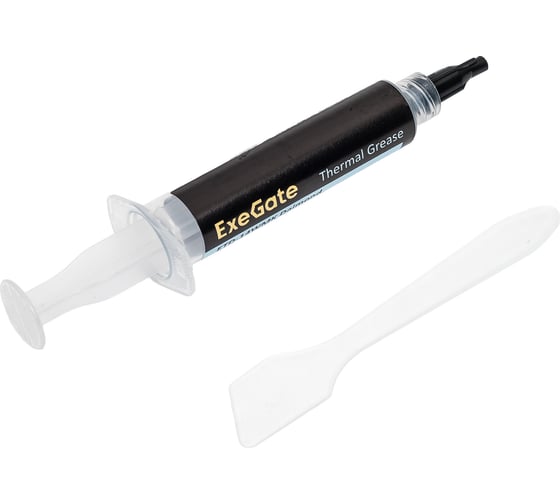 Изображение товара Термопаста ETD-14WMK Diamond 13.6 Вт/(м·К), 6 г, шприц с лопаткой ExeGate 293371