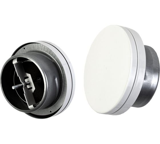 Изображение товара Диффузор приточный шумоподавляющий стальной белый DVR-100 ARIUS 135269