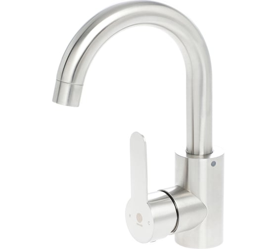 Изображение товара Cмеситель для раковины ORANGE Steel никель M99-011ni